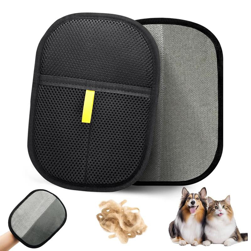 Reusable Pet Hair Remover Gloves for Cats and Dogs, Reusable Cat and Dog Hair Remover, Suitable for Sofas, Furniture, Carpets, Car Seats, Curtains