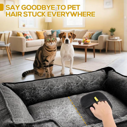 Reusable Pet Hair Remover Gloves for Cats and Dogs, Reusable Cat and Dog Hair Remover, Suitable for Sofas, Furniture, Carpets, Car Seats, Curtains